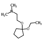 CAS#: 669065-87-6， 2-[(1-Ethoxycyclopentyl)oxy]-N,N-dimethylethanamine