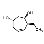 CAS#: 669078-51-7， (1S,3R,4S)-4-Ethyl-5-cycloheptene-1,3-diol