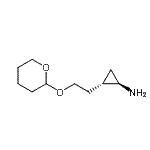 CAS#: 669087-54-1， (1R,2S)-2-[2-(Tetrahydro-2H-pyran-2-yloxy)ethyl]cyclopropanamine