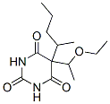 CAS 登录号:66941-23-9, 5-(1-乙氧基乙基)-5-(1-甲基丁基)-2,4,6(1H,3H,5H)-嘧啶三酮