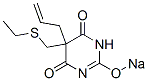 CAS#: 66941-71-7， 5-Allyl-5-(Ethylthiomethyl)-2-Sodiooxy-4,6(1H,5H)-Pyrimidinedione