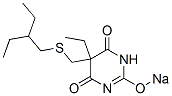 CAS#: 66968-26-1， 5-Ethyl-5-[(2-Ethylbutyl)Thiomethyl]-2-Sodiooxy-4,6(1H,5H)-Pyrimidinedione