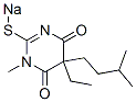 CAS#: 66968-54-5， 5-Ethyl-5-Isopentyl-1-Methyl-2-Sodiothio-4,6(1H,5H)-Pyrimidinedione