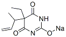 CAS#: 66968-70-5， 5-Ethyl-5-(1-Methyl-2-Propenyl)-2-Sodiooxy-4,6(1H,5H)-Pyrimidinedione