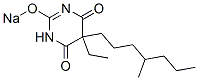 CAS#: 66968-83-0， 5-Ethyl-5-(4-Methylheptyl)-2-Sodiooxy-4,6(1H,5H)-Pyrimidinedione