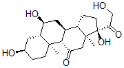 CAS#: 66979-05-3， 6 alpha-Hydroxy(Allo)Tetrahydrocortisone