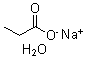 structure of CAS# 6700-17-0, Propanoic Acid Sodiumsalt Hydrate;Propanoic Acid, Sodium Salt, Hydrate;Prophyllin;Sodium Propionate [Usan]