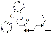 CAS#: 67011-37-4， N-(2-Diethylaminoethyl)-2-Phenyl-1,3-Benzodioxole-2-Acetamide