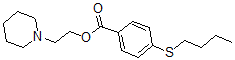 CAS#: 67032-54-6， 2-Piperidinoethyl 4-(Butylthio)Benzoate