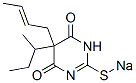 CAS#: 67049-99-4， 5-(2-Butenyl)-5-Sec-Butyl-2-Sodiothio-4,6(1H,5H)-Pyrimidinedione
