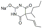 CAS#: 67050-09-3， 5-(2-Butenyl)-5-(1-Methylbutyl)-2-Sodiooxy-4,6(1H,5H)-Pyrimidinedione