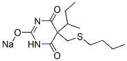 CAS#: 67050-23-1， 5-Sec-Butyl-5-(Butylthiomethyl)-2-Sodiooxy-4,6(1H,5H)-Pyrimidinedione