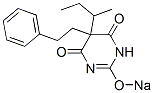 CAS#: 67050-56-0， 5-Sec-Butyl-5-Phenethyl-2-Sodiooxy-4,6(1H,5H)-Pyrimidinedione