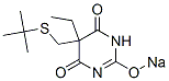 CAS#: 67050-73-1， 5-(Tert-Butylthiomethyl)-5-Ethyl-2-Sodiooxy-4,6(1H,5H)-Pyrimidinedione