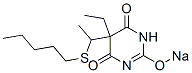 CAS#: 67050-85-5， 5-Ethyl-5-[1-(Pentylthio)Ethyl]-2-Sodiooxy-4,6(1H,5H)-Pyrimidinedione