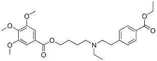 CAS#: 67114-23-2， 4-[2-[N-Ethyl-N-[4-(3,4,5-Trimethoxybenzoyloxy)Butyl]Amino]Ethyl]Benzoic Acid Ethyl Ester