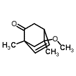 CAS#: 671211-41-9， 8-Methoxy-1,8-dimethylbicyclo[2.2.2]oct-5-en-2-one