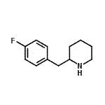 CAS#: 67157-30-6， 2-(4-Fluorobenzyl)piperidine