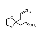 CAS#: 67194-62-1， 2,2-Diallyl-1,3-dioxolane