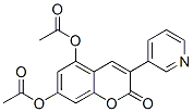 CAS#: 67210-67-7， 5,7-Diacetoxy-3-(3-Pyridyl)-2H-1-Benzopyran-2-One