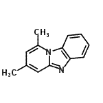 CAS#: 67220-02-4， 1,3-Dimethylpyrido[1,2-a]benzimidazole