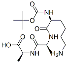 CAS 登录号：67223-73-8， 叔-丁基氧羰基-赖氨酰-丙氨酰-丙氨酸