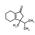 CAS#: 672295-31-7， 3-Isopropyl-3-methyl-2,3,4,5,6,7-hexahydro-1H-inden-1-one