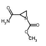 CAS#: 67276-91-9， Methyl 2-carbamoyl-1-aziridinecarboxylate