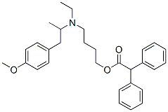 CAS#: 67293-26-9， Diphenylacetic Acid 4-[Ethyl[2-(4-Methoxyphenyl)-1-Methylethyl]Amino]Butyl Ester