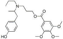 CAS#: 67293-63-4， 3,4,5-Trimethoxybenzoic Acid 3-[N-[2-(4-Hydroxyphenyl)-1-Methylethyl]-N-Propylamino]Propyl Ester