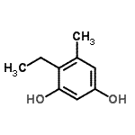 CAS#: 672936-90-2， 4-Ethyl-5-methyl-1,3-benzenediol