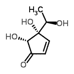 CAS#: 672948-79-7， (4S,5R)-4,5-Dihydroxy-4-[(1R)-1-hydroxyethyl]-2-cyclopenten-1-one