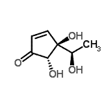 CAS#: 672948-81-1， (4S,5S)-4,5-Dihydroxy-4-[(1R)-1-hydroxyethyl]-2-cyclopenten-1-one