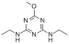 structure of CAS# 673-04-1, Simeton;Ethyl-(4-Ethylamino-6-Methoxy-S-Triazin-2-Yl)Amine;Bis(Ethylamino)-6-Methoxy-S-Triazine;Methoxy-4,6-Bis(Ethylamino)-S-Triazine