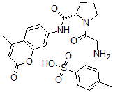 CAS 登录号：67341-42-8， 甘氨酰-脯氨酰-7-甲氧基香豆素基对甲苯磺酸盐