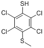 CAS#: 67341-49-5， 2,3,5,6-Tetrachloro-4-(Methylthio)Benzenethiol