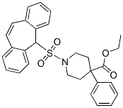 CAS#: 67361-14-2， 1-[(5H-Dibenzo[a,d]Cyclohepten-5-Yl)Sulfonyl]-4-Phenyl-4-Piperidinecarboxylic Acid Ethyl Ester