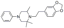 CAS#: 67361-23-3， 1-[2-(3,4-Methylenedioxyphenyl)Ethyl]-4-Phenyl-2,2,6-Trimethylpiperazine