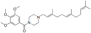 CAS#: 67361-33-5， 1-(3,4,5-Trimethoxybenzoyl)-4-(3,7,11-Trimethyl-2,6,10-Dodecatrienyl)Piperazine