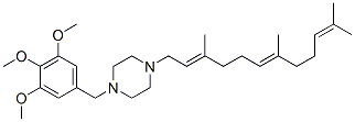 CAS#: 67361-34-6， 1-(3,4,5-Trimethoxybenzyl)-4-(3,7,11-Trimethyl-2,6,10-Dodecatrienyl)Piperazine