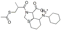 CAS#: 67362-28-1， Dicyclohexylammonium 3-[3-(Acetylthio)-2-Methylpropionyl]Thiazolidine-4-Carboxylate