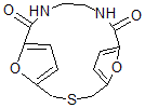 CAS#: 67364-52-7， 18,19-Dioxa-3-Thia-10,13-Diazatricyclo[13.2.1.15,8]Nonadeca-5,7,15,17(1)-Tetrene-9,14-Dione