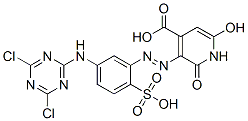CAS#: 67400-78-6， 3-[[5-[(4,6-Dichloro-1,3,5-Triazin-2-Yl)Amino]-2-Sulphophenyl]Azo]-1,2-Dihydro-6-Hydroxy-2-Oxoisonicotinic Acid