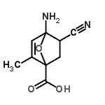 CAS#: 674299-29-7， 4-Amino-5-cyano-2-methyl-7-oxabicyclo[2.2.1]hept-2-ene-1-carboxylic acid