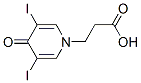 CAS 登录号：67465-47-8， 1,4-二氢-3,5-二碘-4-氧代-1-吡啶丙酸