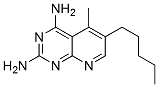 CAS 登录号：67466-14-2， 5-甲基-6-戊基吡啶并[2,3-d]嘧啶-2,4-二胺