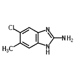 CAS#: 67468-95-5， 5-Chloro-6-methyl-1H-benzimidazol-2-amine