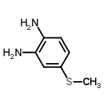 CAS#: 67469-02-7， 4-(Methylsulfanyl)-1,2-benzenediamine
