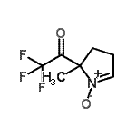 CAS#: 675105-43-8， 2,2,2-Trifluoro-1-(2-methyl-1-oxido-3,4-dihydro-2H-pyrrol-2-yl)ethanone