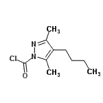 CAS#: 67514-69-6， 4-Butyl-3,5-dimethyl-1H-pyrazole-1-carbonyl chloride